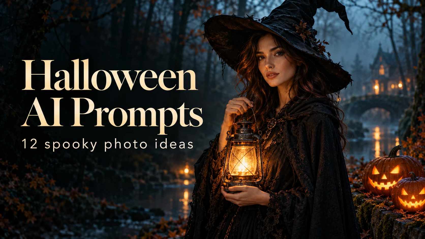 Halloween AI Prompts: 12 Spooky Photo Ideas You Can Copy and Customize