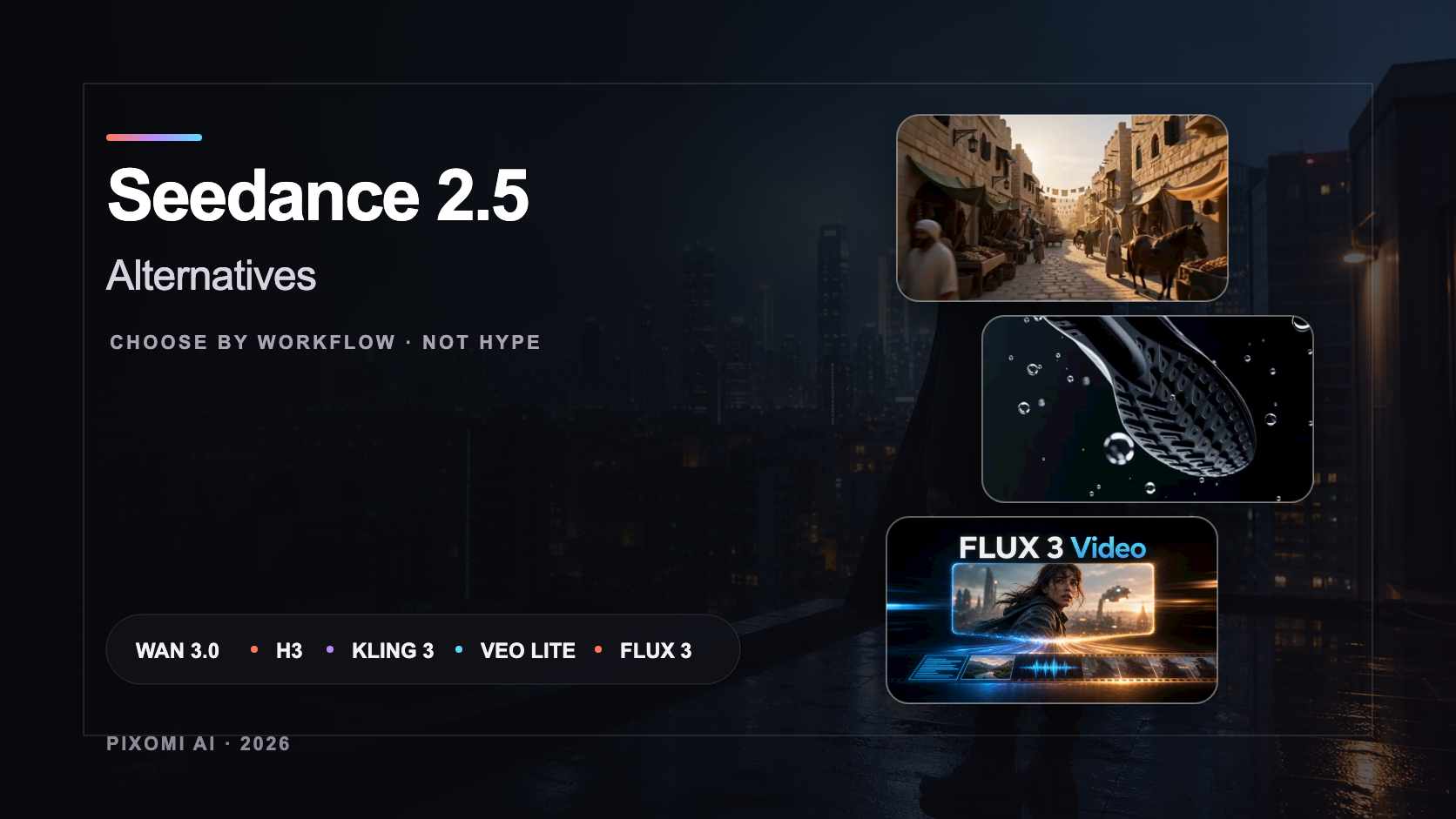 5 Best Seedance 2.5 Alternatives for AI Video in 2026