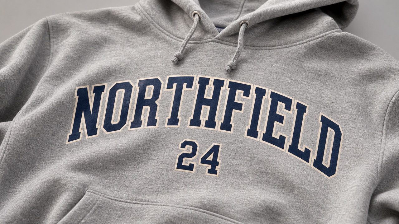 Shape Lettering That Belongs on the Garment