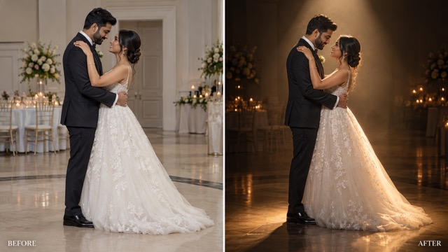 Romantic Couple Spotlight: Your Embrace Remains The Center