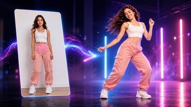 Turn One Photo into a Smooth ai sway dance Video Fast