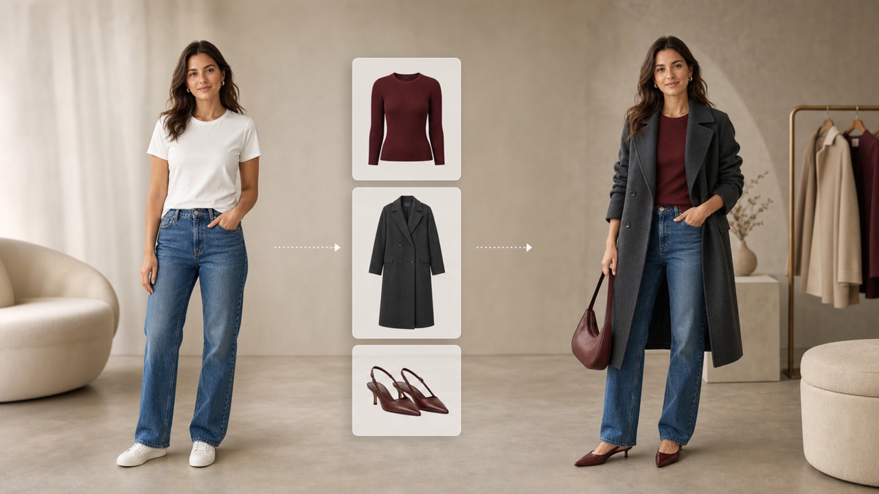 AI Clothes Swap for Realistic Virtual Try-On