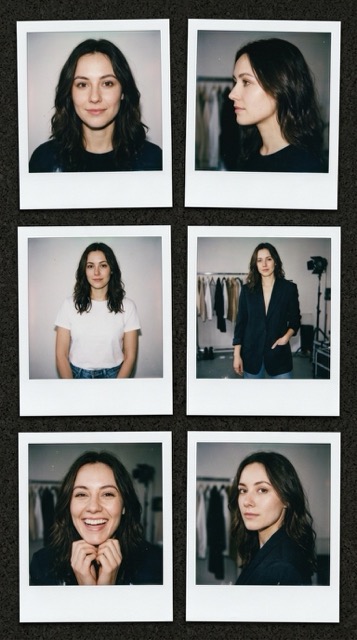 Six-Frame Casting Photo Layout
