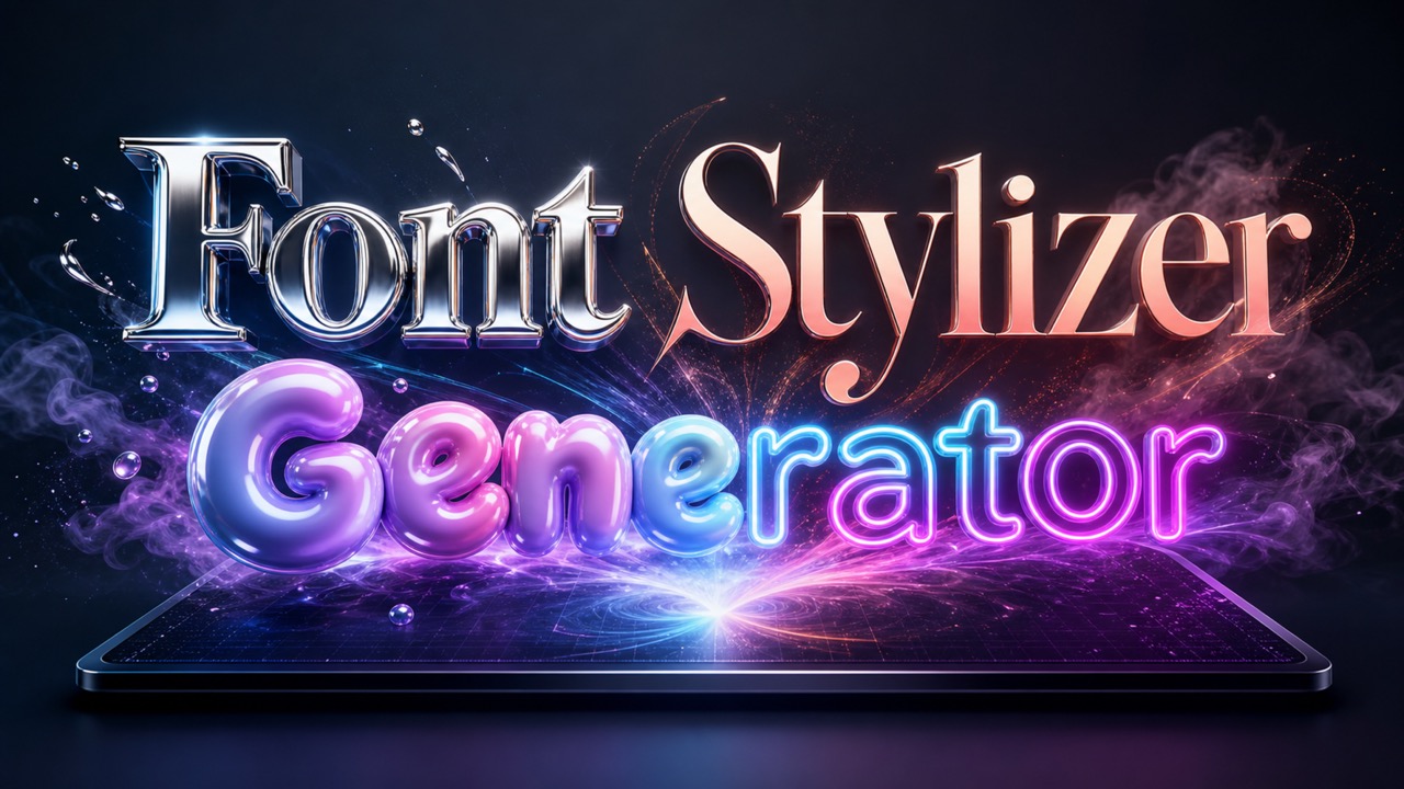 Font Stylizer Generator