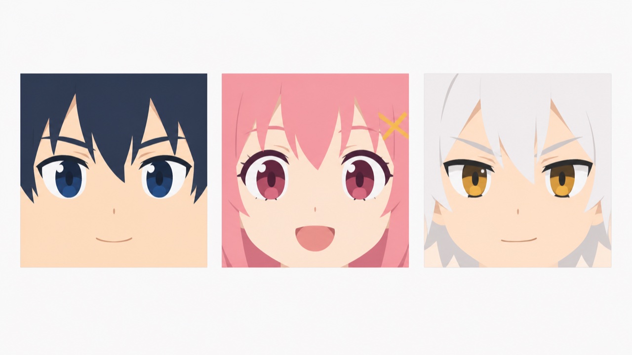 Build a True Square Face Composition