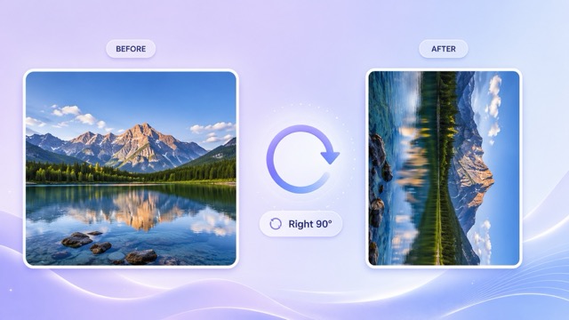 Rotate Left 90° with One Selection
