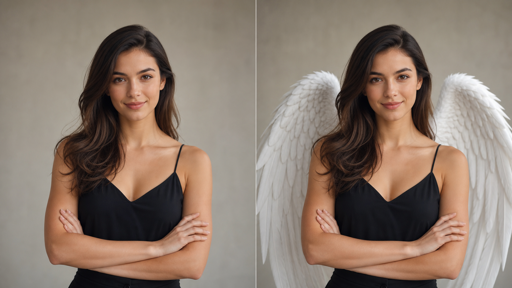 Add Angel Wings with Natural Placement
