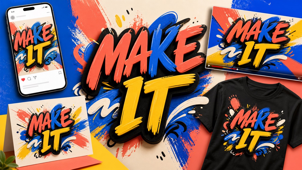 Create Finished Typography Without Complex Tools