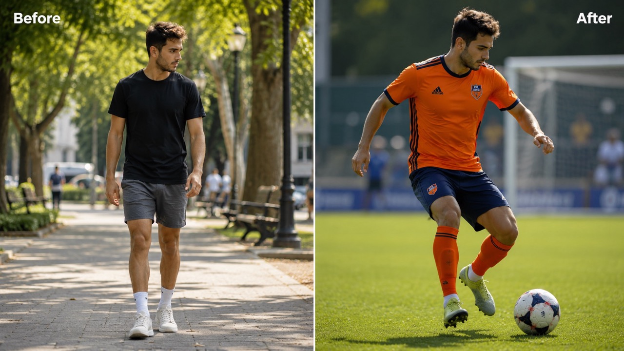 Soccer AI Image Generator: Turn Photos into Soccer Action