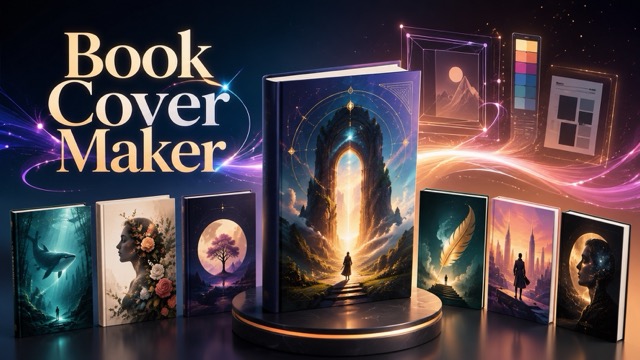 AI Book Cover Maker and Book Cover Designer Online