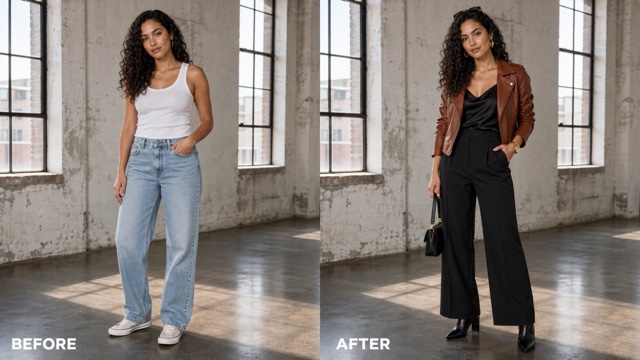 AI Outfit Swap for Complete Looks