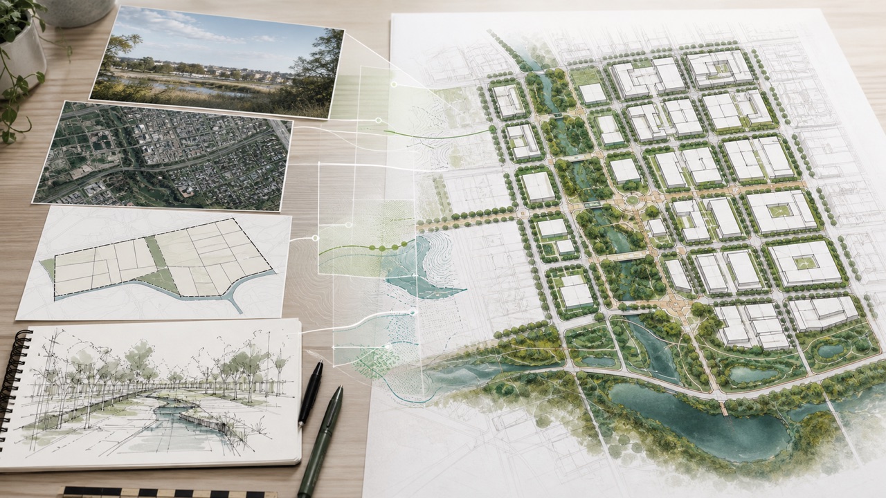AI Urban Planning Generator: Transform Site Context into a Planning Structure