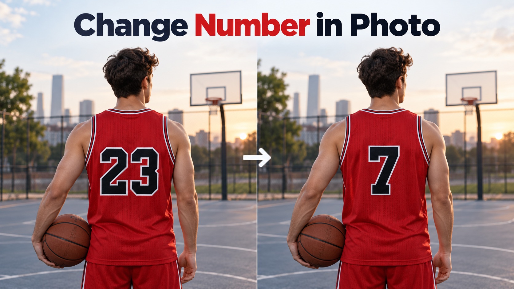 Change Number in Photo