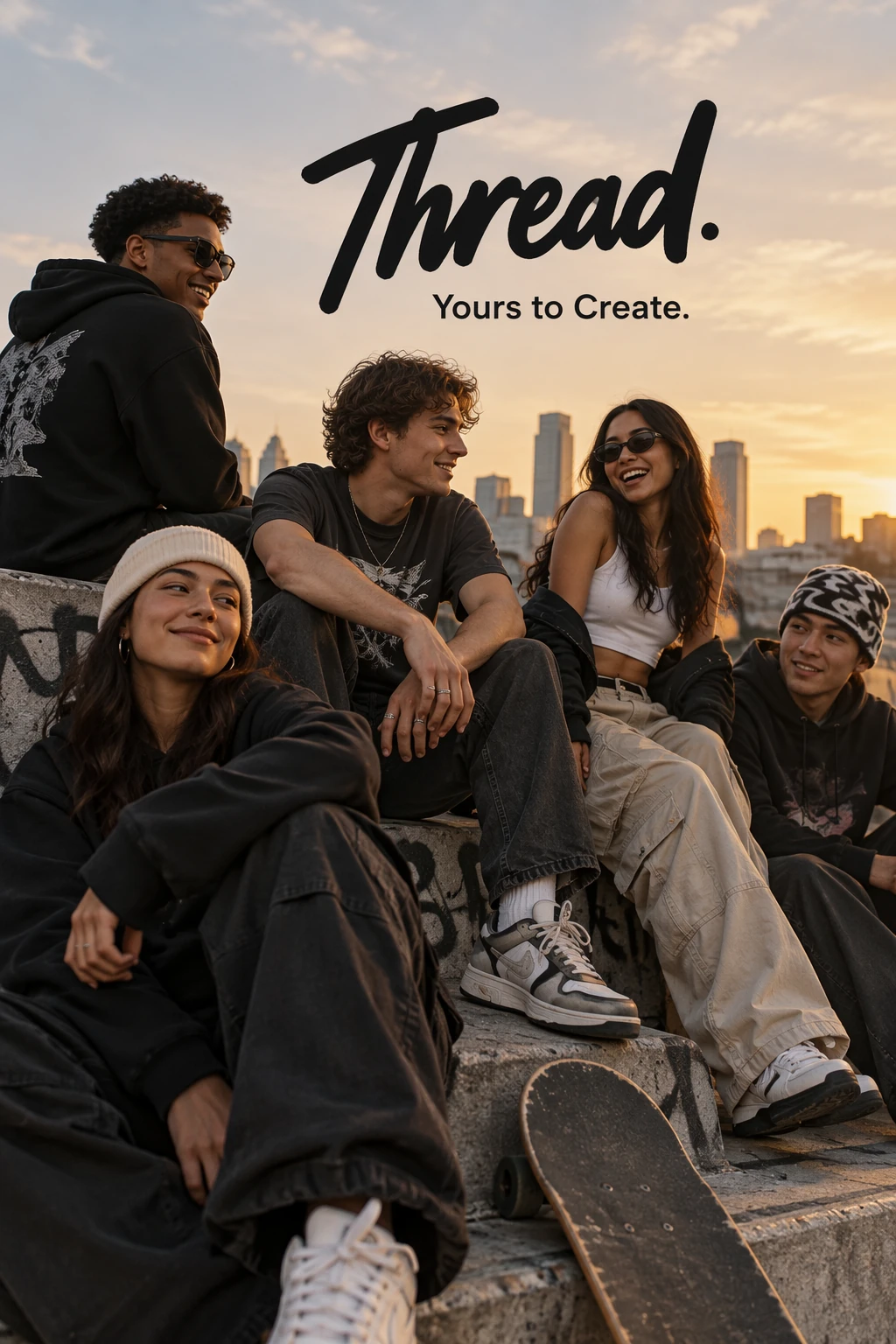 Thread Streetwear Campaign With Exact Text