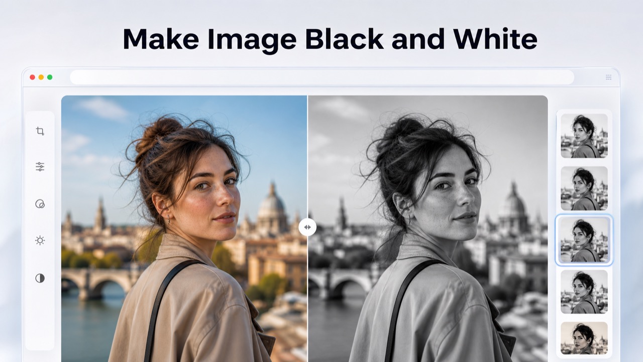 Make Image Black and White Online
