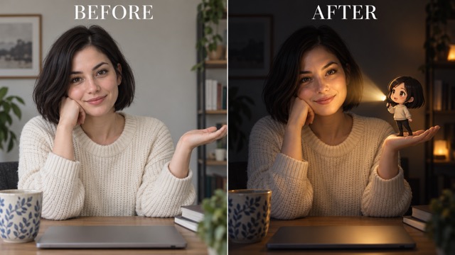 Keep Your Real Identity In A Flashlight AI Photo