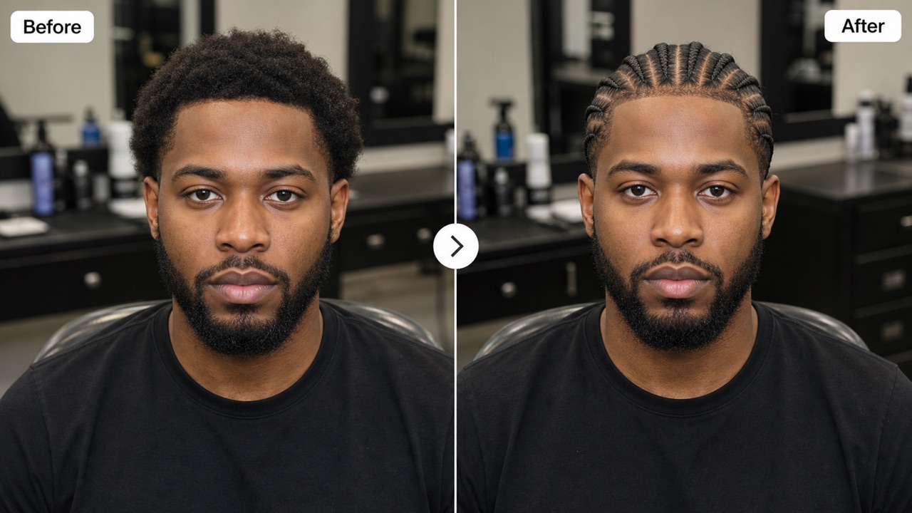 See How Cornrows Frame the Face