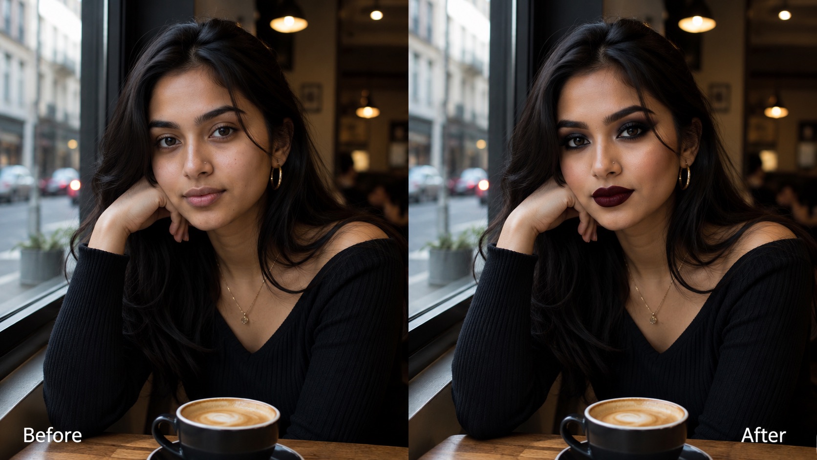 Explore Soft Goth, Classic Dark Glam, and Baddie-Inspired Results