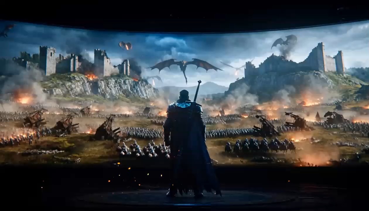 Cinematic Tracking Shot with Native Sound