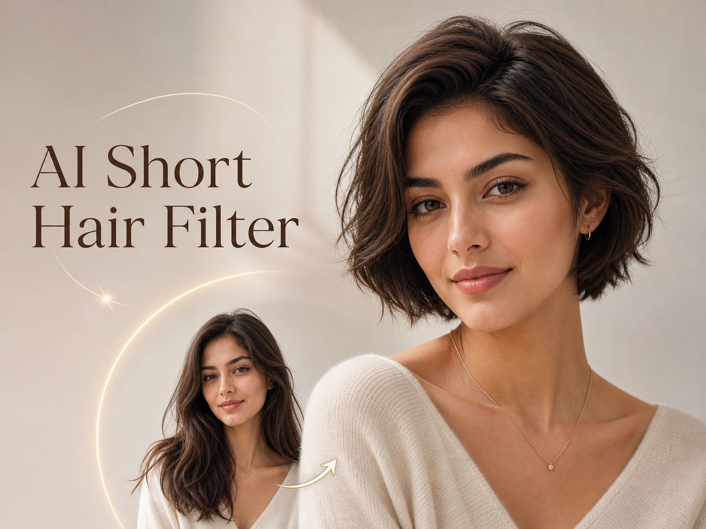 AI Short Hair Filter