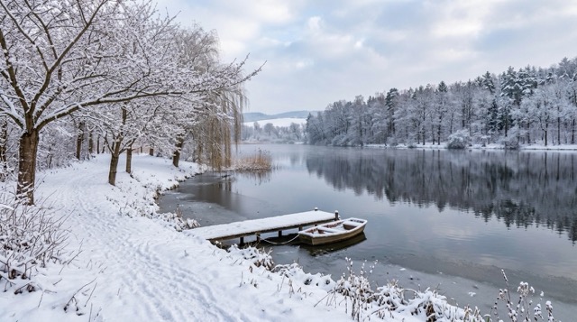 Winter Morning Scene Transformation