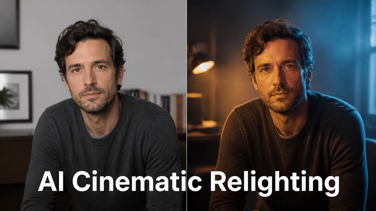 AI Cinematic Relighting