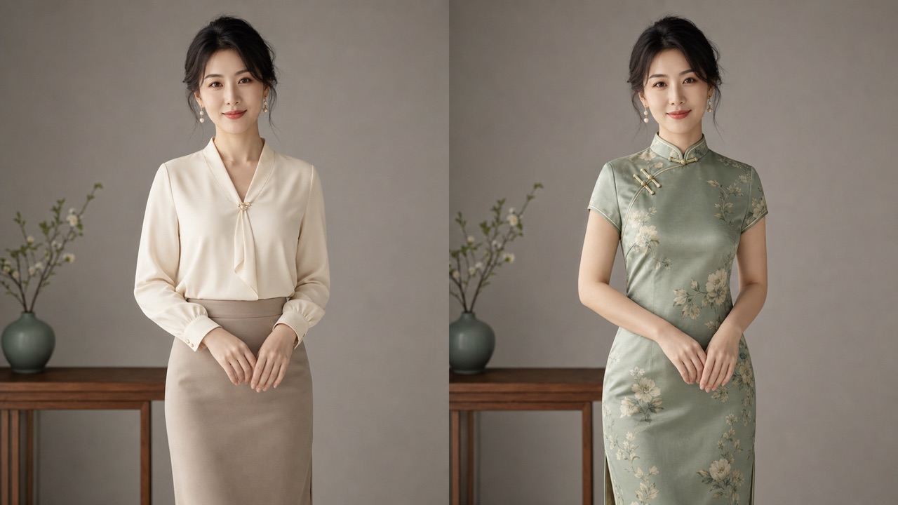 Match Qipao Tailoring, Color, and Detail