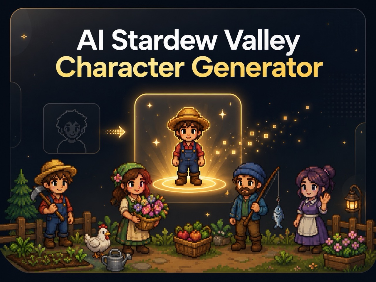 AI Stardew Valley Character Generator