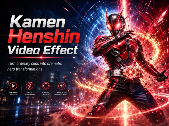 Kamen Henshin Video Effect
