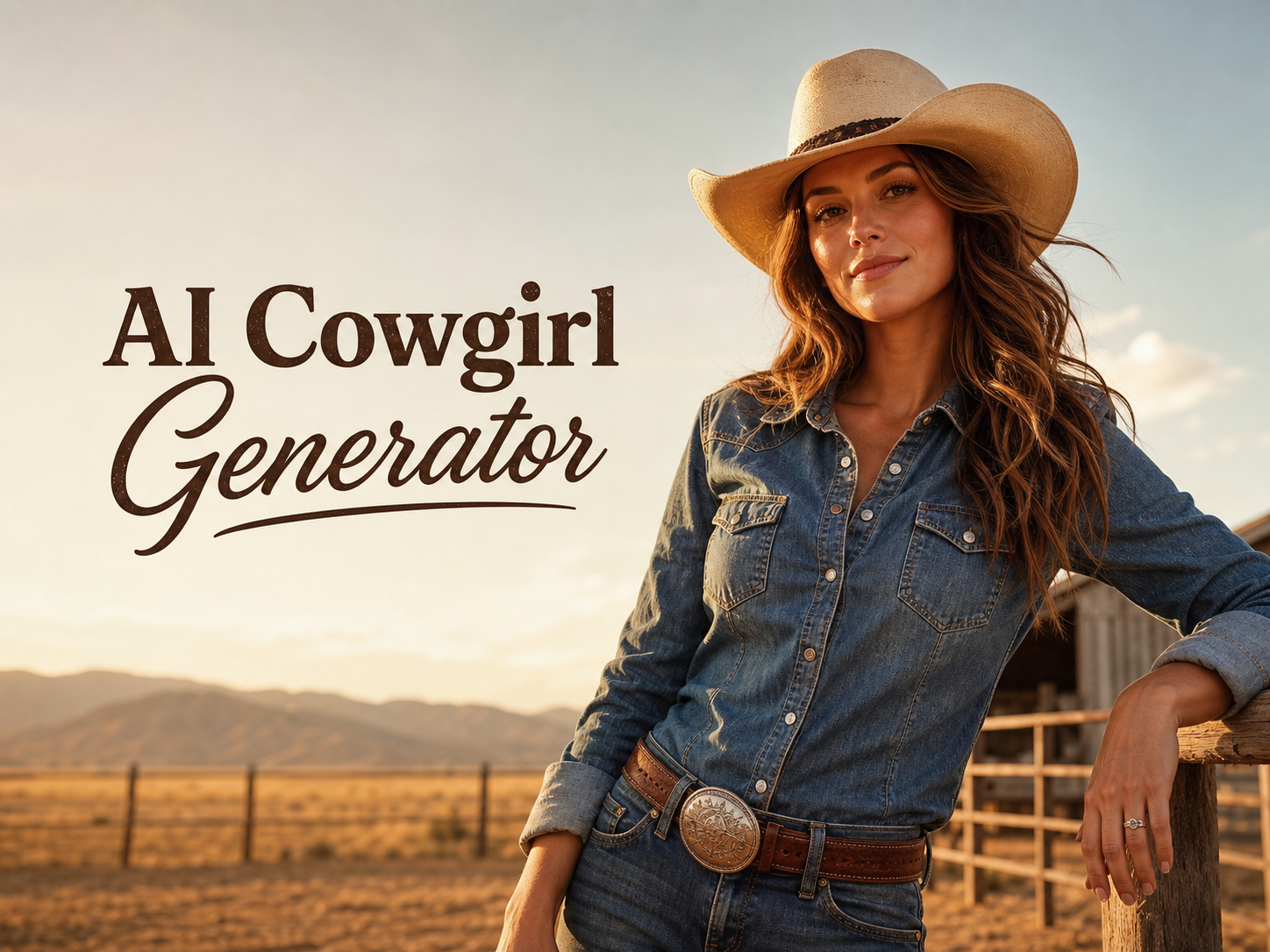 AI Cowgirl Generator