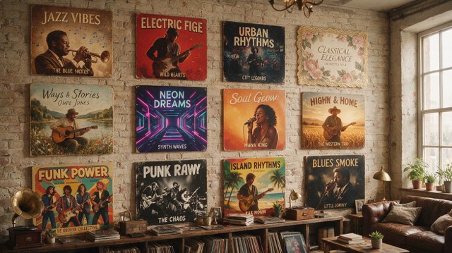AI Album Cover Generator for Custom Music Artwork