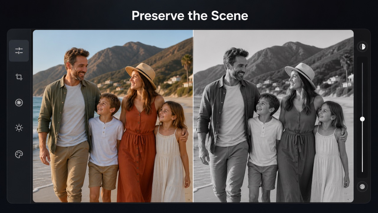Preserve the Subject and Original Composition