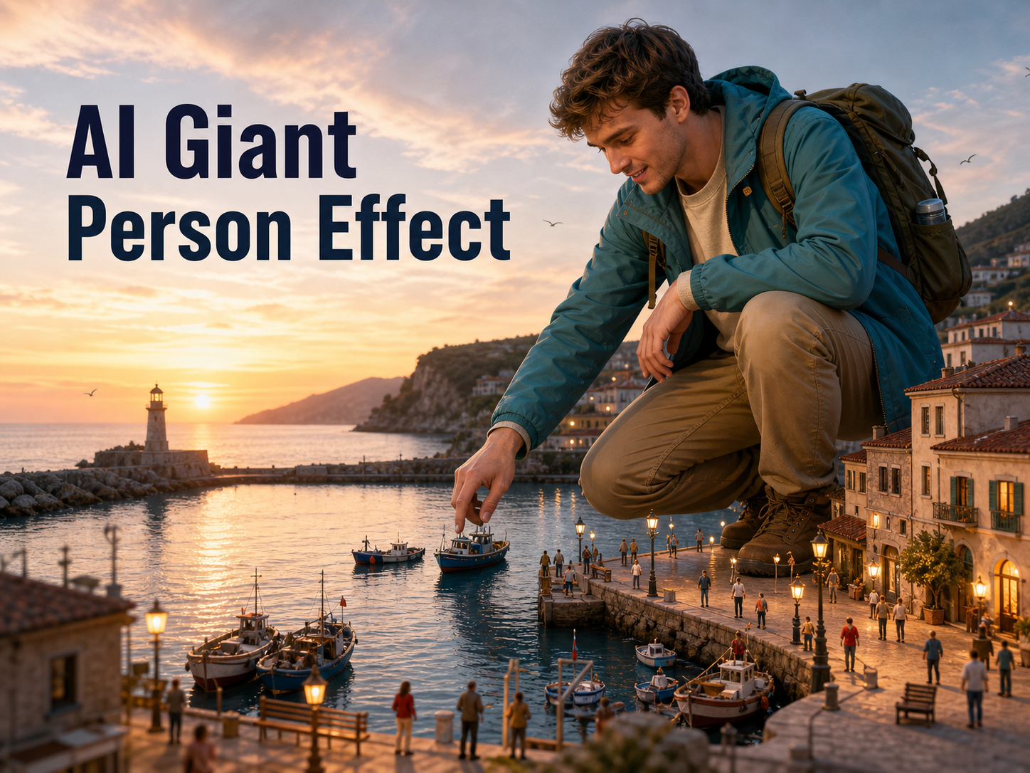 AI Giant Person Effect