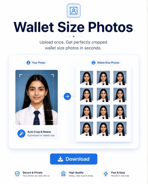 Wallet Size Photo