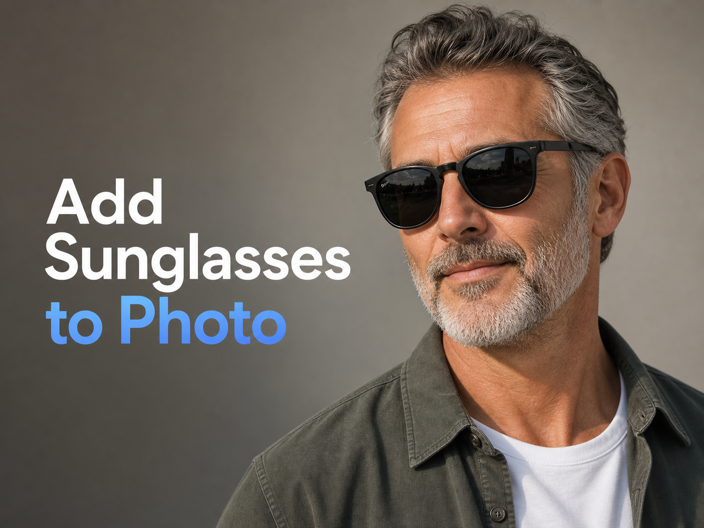 Add Sunglasses to Photo