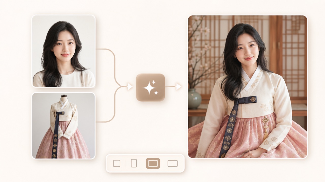 Virtual Try-On Hanbok Dress Online