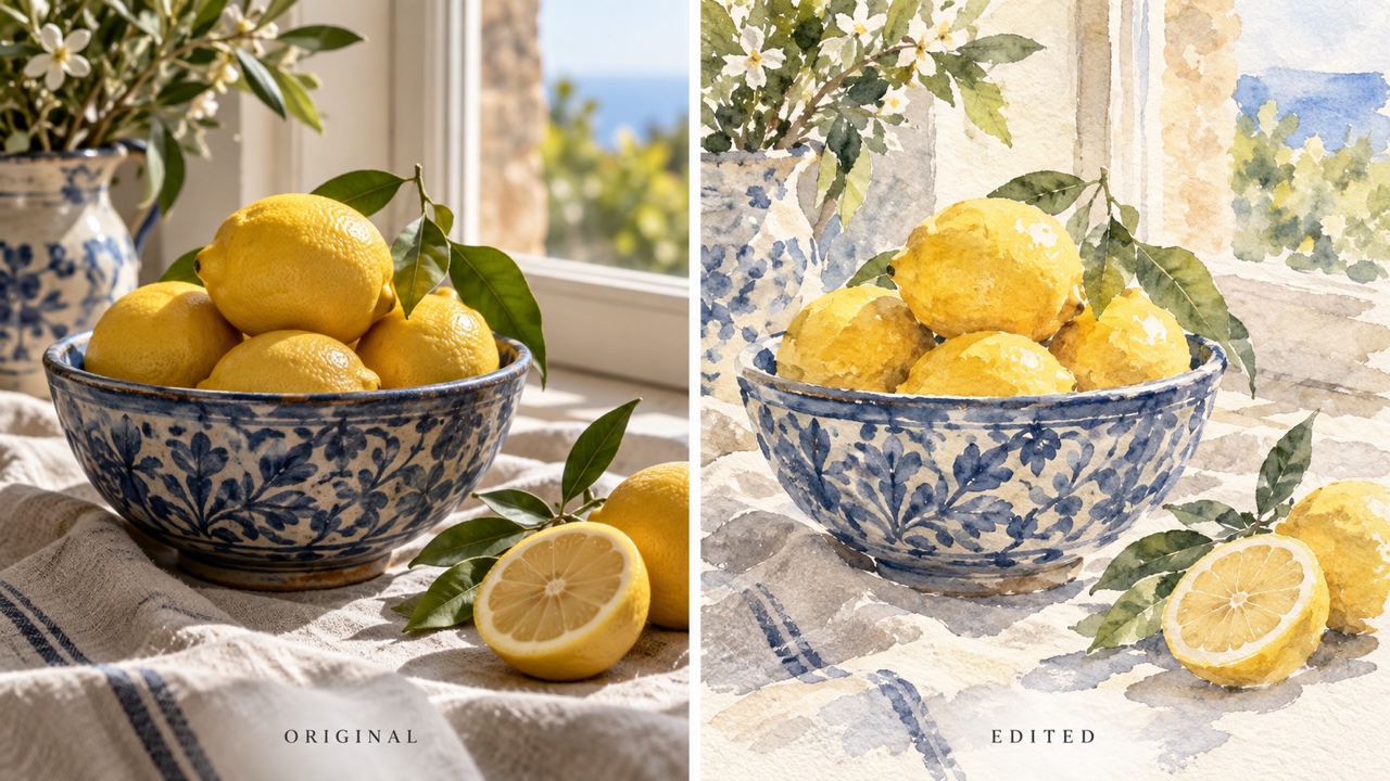 Restyle a Photo with a Clear Direction