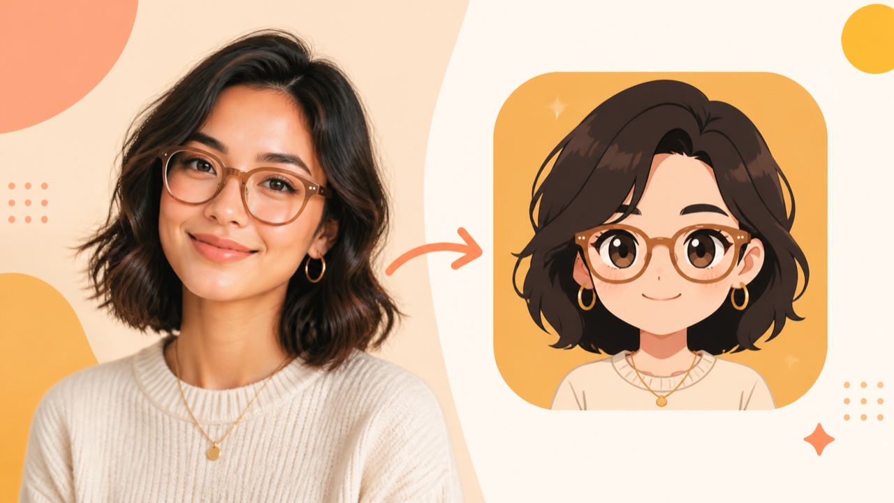 Square Face Icon Generator for Anime Profile Art