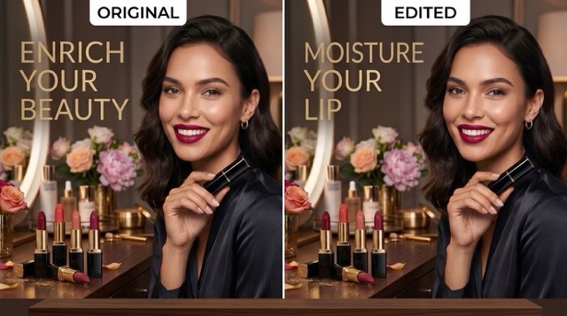 Upload Any Image with Text