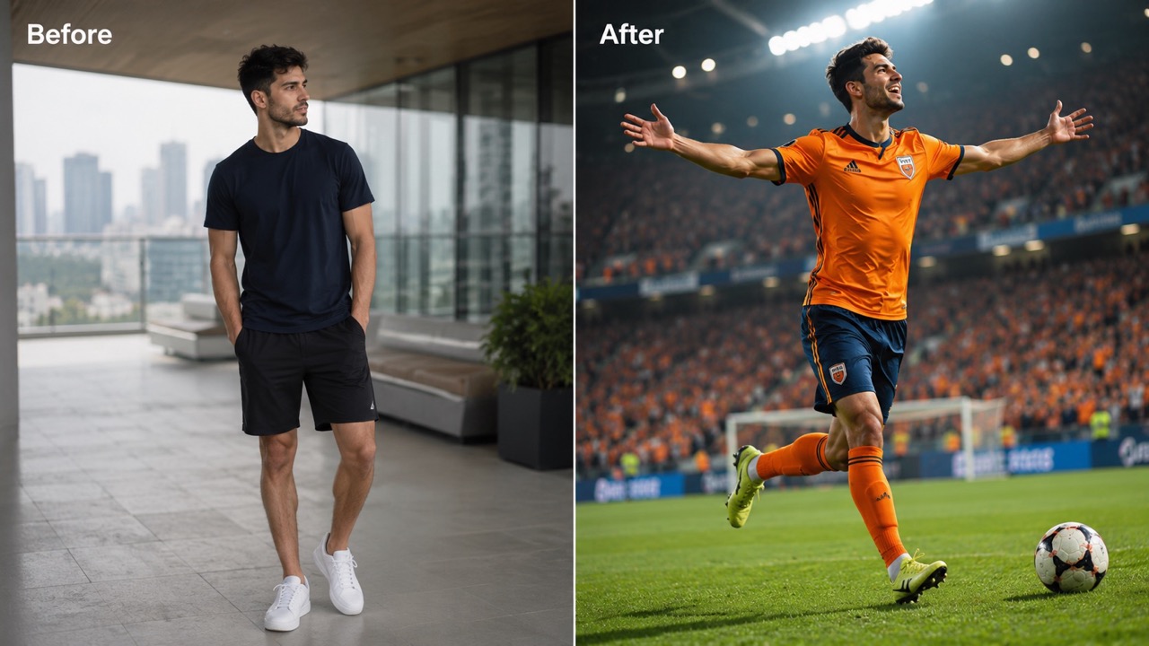 Create Natural Dribbling, Kicking, and Running Poses