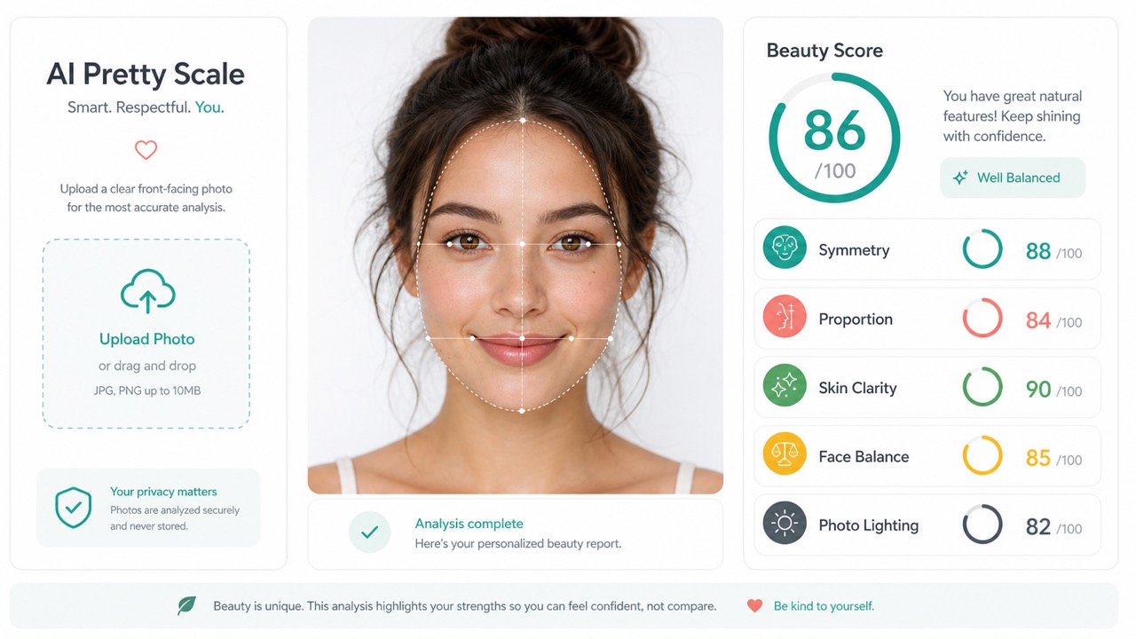 AI Pretty Scale for Instant Face Rating