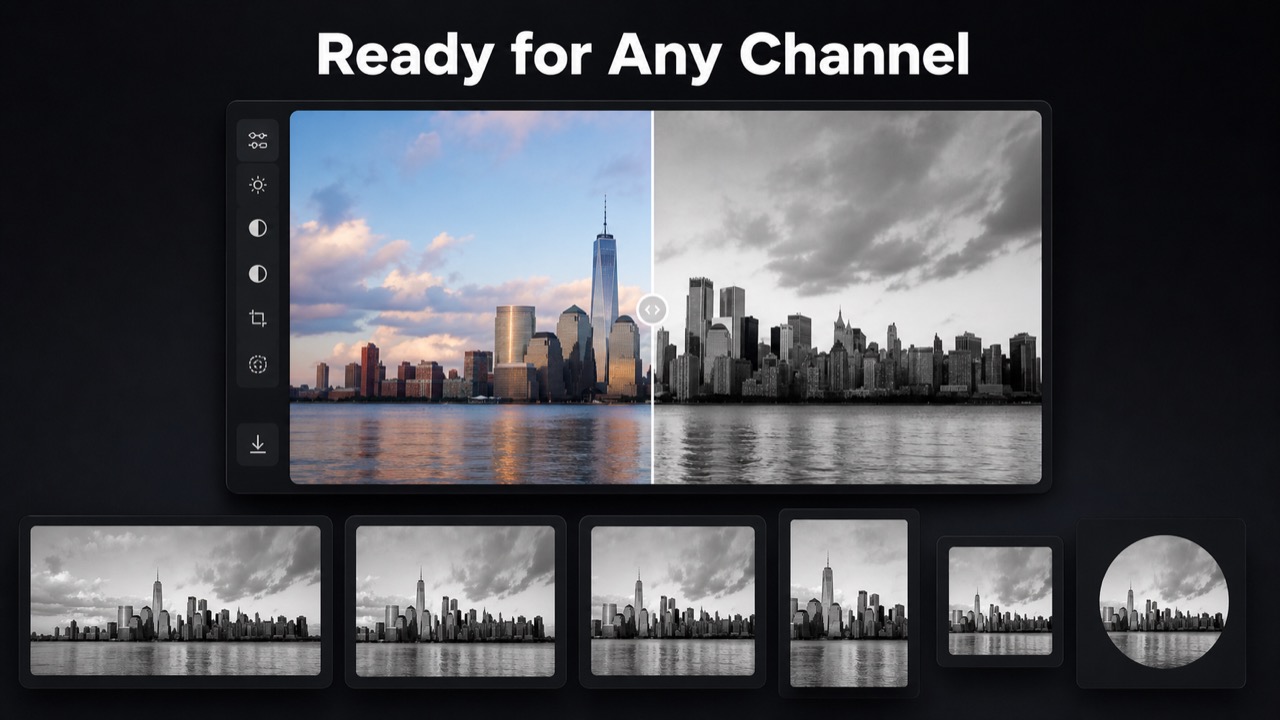 Prepare Black and White Images for Every Channel