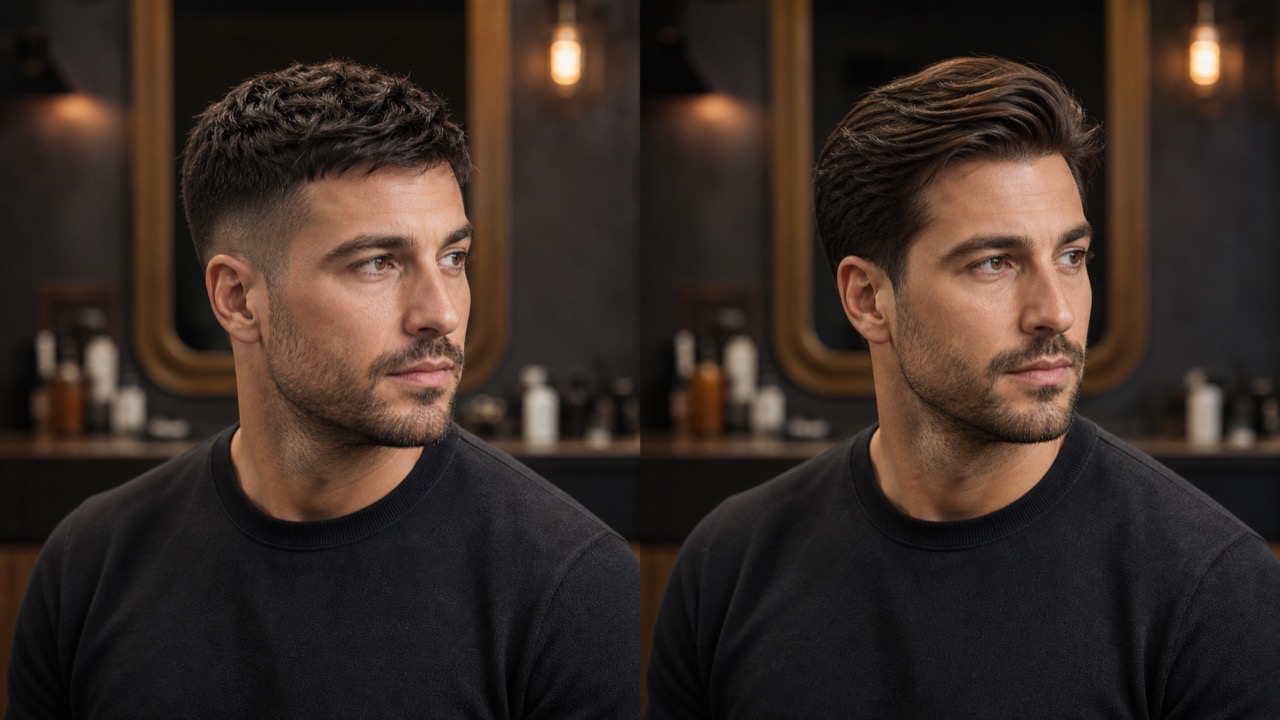 AI Haircut Simulator for Men: Preview Your Next Look