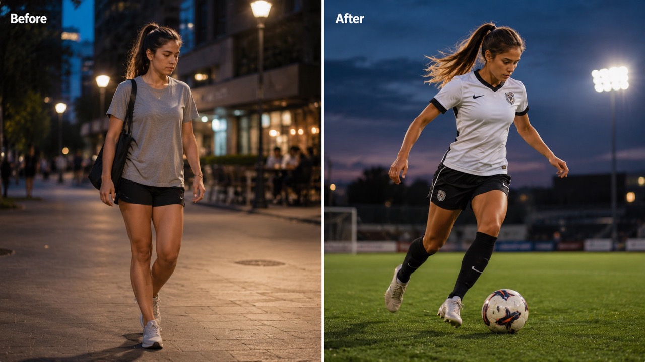 Make Soccer Visuals for Profiles, Posts, and Fan Edits