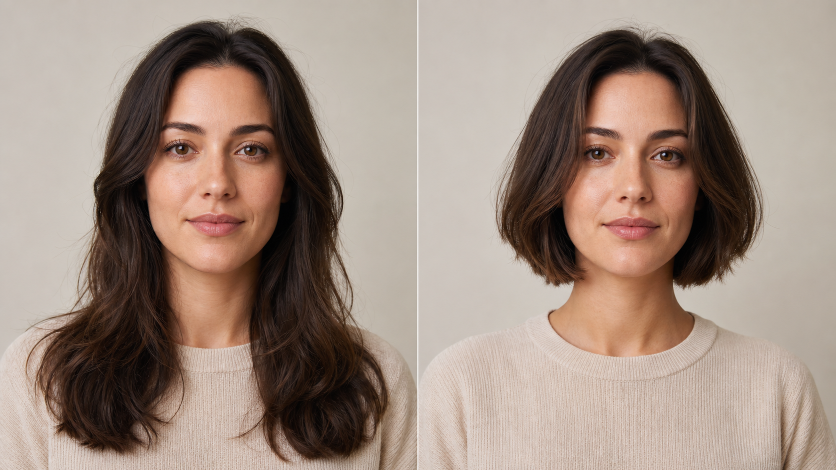 AI Short Hair Filter for Natural Style Previews