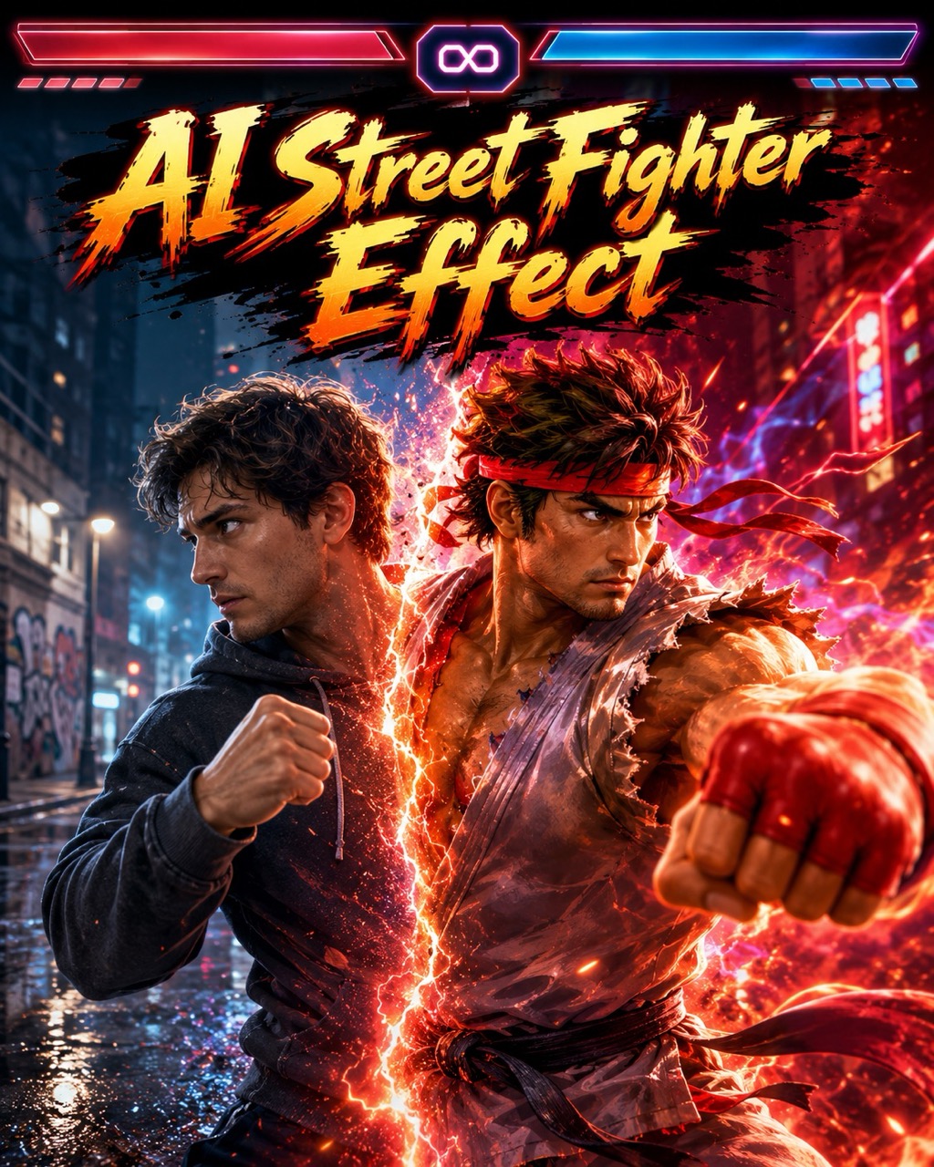 AI Street Fighter Effect
