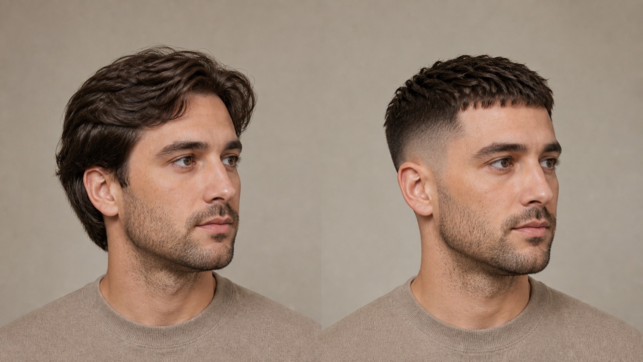 Check a fade before the clippers start