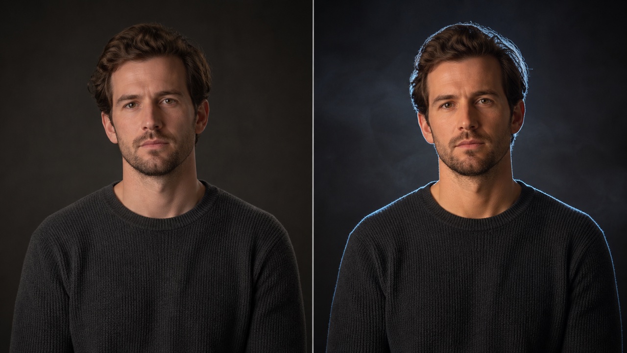 AI Cinematic Relighting: Outline the Subject with Rim Light
