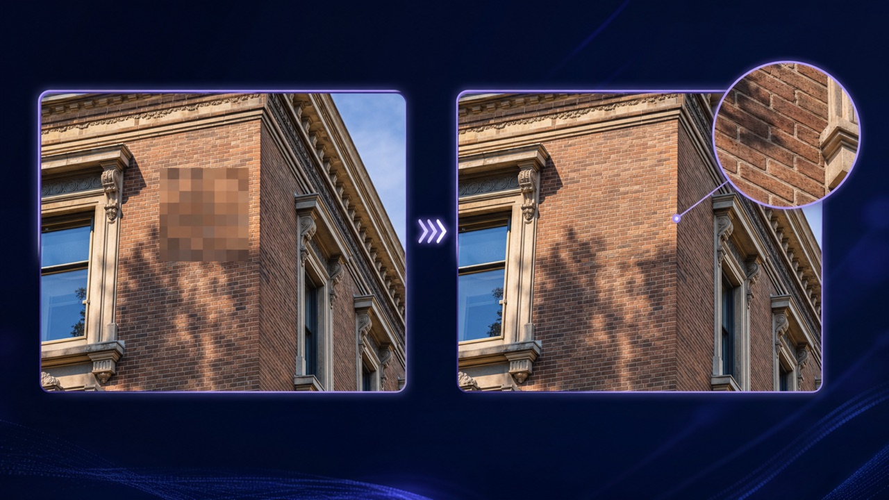 Reconstruct Obscured Areas with Context