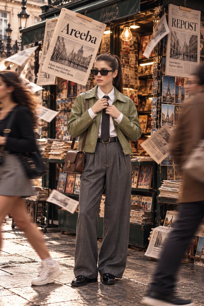 High-Fashion Parisian Street Editorial